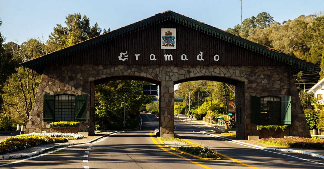 Charming European-style architecture in Gramado, Rio Grande do Sul